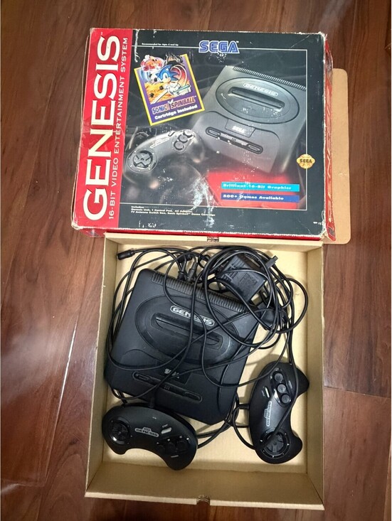 Sega Other - Sega Genesis Model 2 Core System Box and Tray Insert